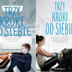 Na biaym tle naprzeciwko siebie siedzi chłopiec i dziewczyna